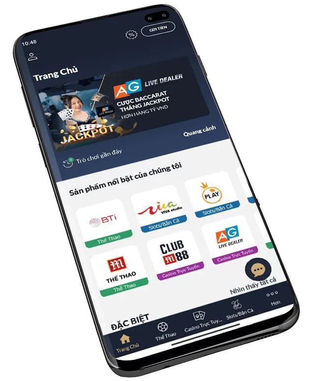Đa dạng trò chơi cá cược trên 88kim App iOS